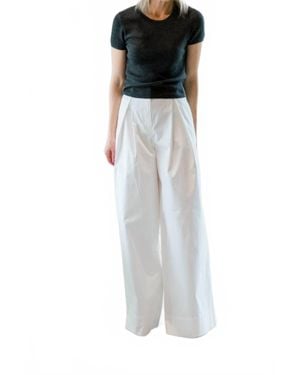 THE GARMENT Avelino Mid Rise Pants - White