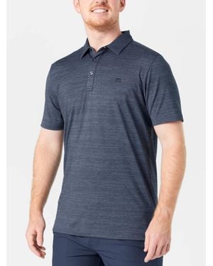 Travis Mathew Heater Polo Shirt - Blue