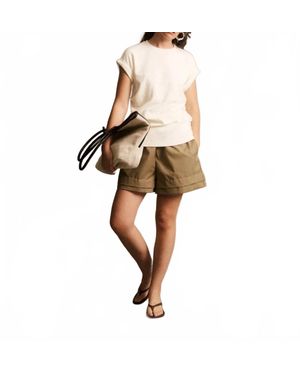 Jijil Short Sleeve Anthony T-Shirt - Natural