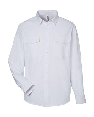 CORE365 Ultra Uvp Marina Shirt - White
