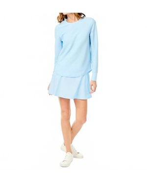 Addison Bay Smooth Sport Flounce Skort - Blue