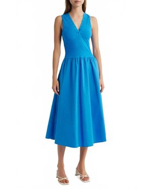 Rails Currant Sleeveless Mid Dress - Blue