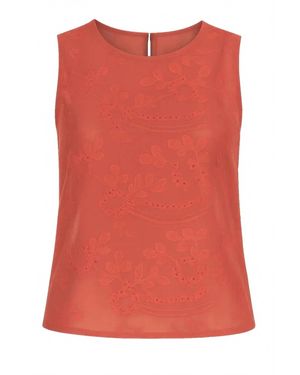 Another Love Jo Sleeveless Top - Red