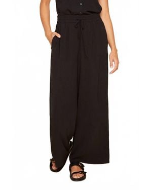 Renuar Stretch Woven Pant - Black