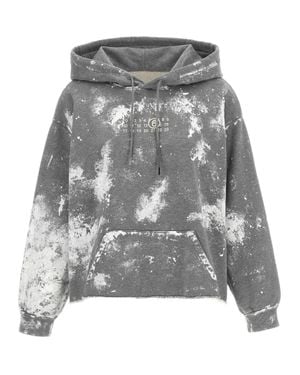 MM6 by Maison Margiela Cotton Sweatshirt - Gray