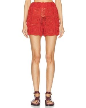 All That Remains Auri Shorts - Red