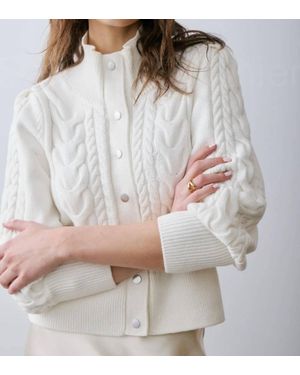 Melissa Nepton Jaycee Sweater Jacket - Gray