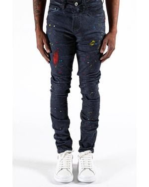 SERENEDE Ether Nodes Jeans - Blue