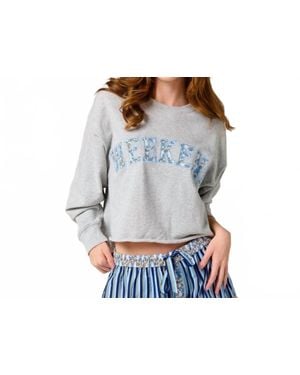 Shiraleah Weekend Lounge Sweatshirt - Gray