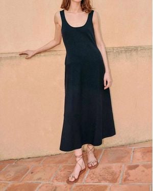 Ciao Lucia Ivonne Sheer Knits Dress - Blue