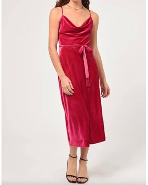 Adelyn Rae Zana Slip Dress - Red