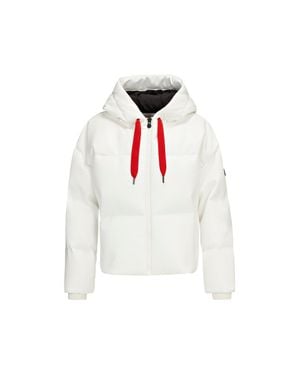 Perfect Moment Taos Short Down Jacket - White