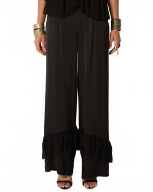 MAISON HOTEL Lucia Wide Leg Pant - Black