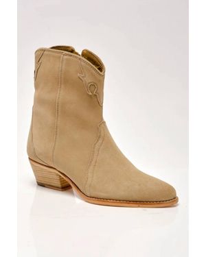 Free People New Frontier Western Boot - Natural