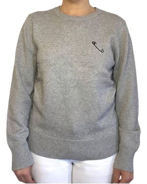 Replica Los Angeles Safety Pin Sweater - Gray