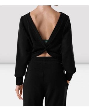 Bloch Ladies Cara Reversible Twist Top - Black