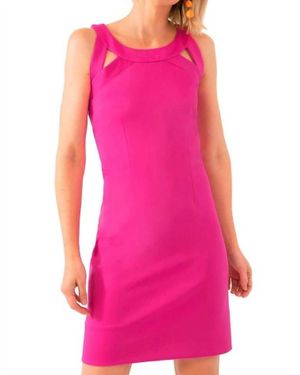 Gretchen Scott Isosoles Dress Solid - Pink