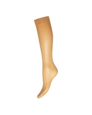 Wolford Individual 10 Knee-Highs - Natural
