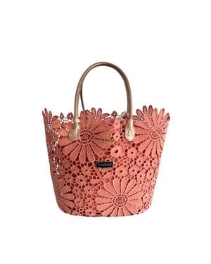 Baldinini Pu Handbag - Red