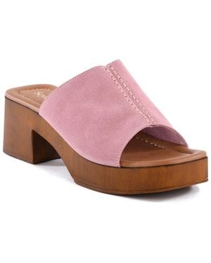 Seychelles Made For Me Leather Slide - Pink