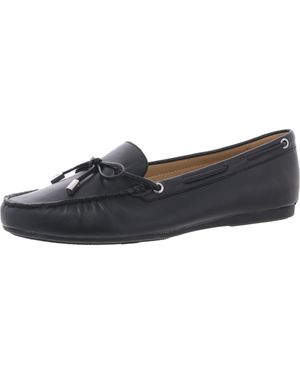 MICHAEL Michael Kors Bow Leather Loafers - Blue