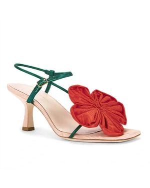 Loeffler Randall Frank Flower Sandal - Red