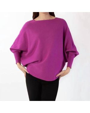 Kerisma Ryu Boat Neck Top - Purple