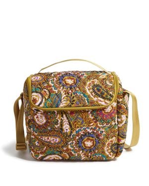 Vera Bradley Outlet Cotton Lunch Crossbody Bag - Metallic