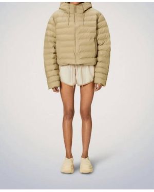 Rains Lohja Puffer Jacket - Natural