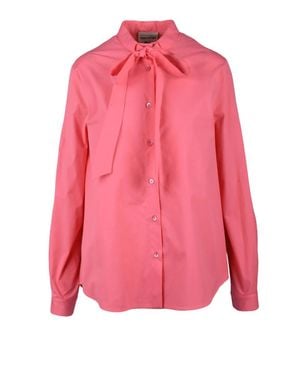 Semicouture Cotton Elastane Shirt - Pink