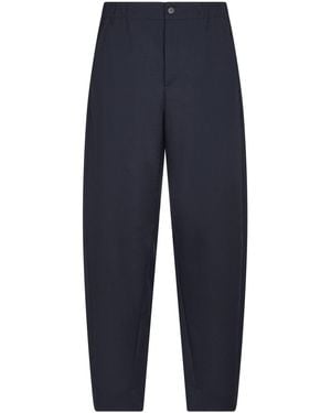 Marni Tailored Pants With Relaxed Fit - Blue