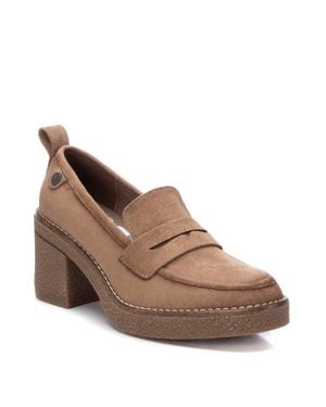 Xti Heeled Suede - Brown