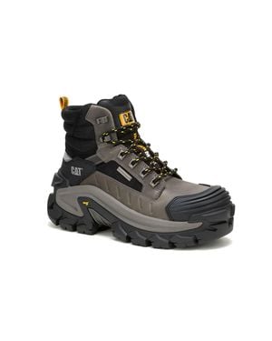 Caterpillar Invader Max Waterproof Composite Toe Work Boot - Black
