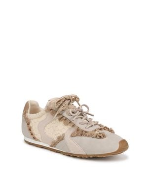 Sam Edelman Nash Lace Up Sneaker - Natural