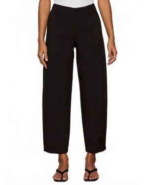 Sanctuary Polished Barrel Pants - Black