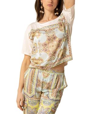 Hale Bob Silk-Blend Analia Knit - Natural