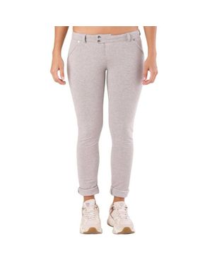 Met Cotton Skinny Pants - Gray