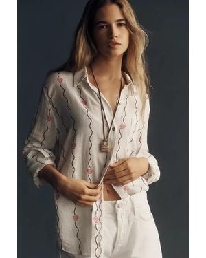Rails Charli Buttondown Blouse - Black
