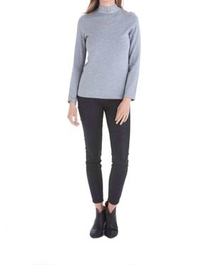 Love Token Vivienne Turtleneck Sweater - Gray
