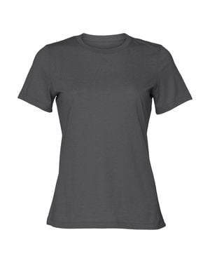 Bella Canvas Ladies Heather Jersey Relaxed Fit T-Shirt - Gray