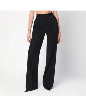 GIUSEPPE DI MORABITO Wide Wool Pants - Blue
