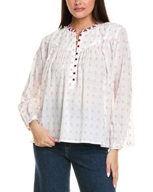 ANNA KAY Sunshine Eyelet Blouse - White