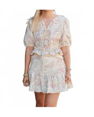 SOFIA The Label Ines Blouse - Gray