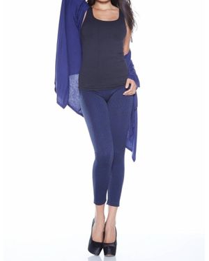 RHONDA SHEAR Ahh Comfort Legging - Blue