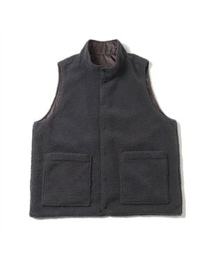 South2 West8 Reversible Vest - Black