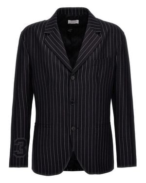 ジャケット OFF-WHITE BLACK DRILL OVERSIZE BLAZER Off-White c/o Virgil Abloh Blazers for Men | Online Sale up