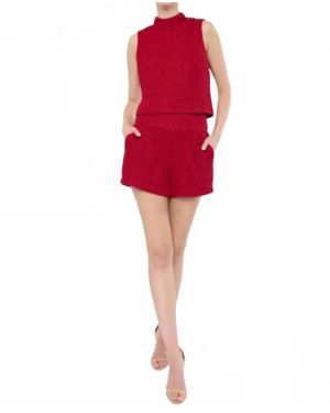 Flora Bea Darron Pull-On Short - Red
