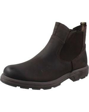UGG Stretch Leather Winter & Snow Boots - Black