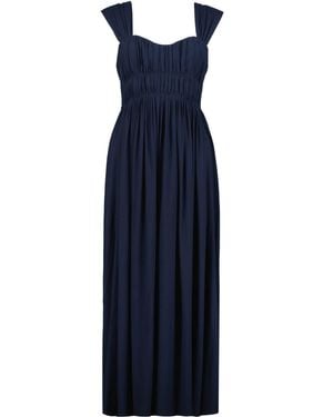 Bishop + Young Grecian Corset Maxi Dress - Blue
