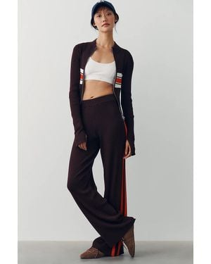 P.E Nation Solar Knit Track Pants - Blue